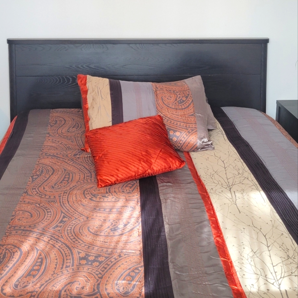 Queen Comfoter/ 3Pillows